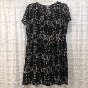 Lightweight  robot print dress!